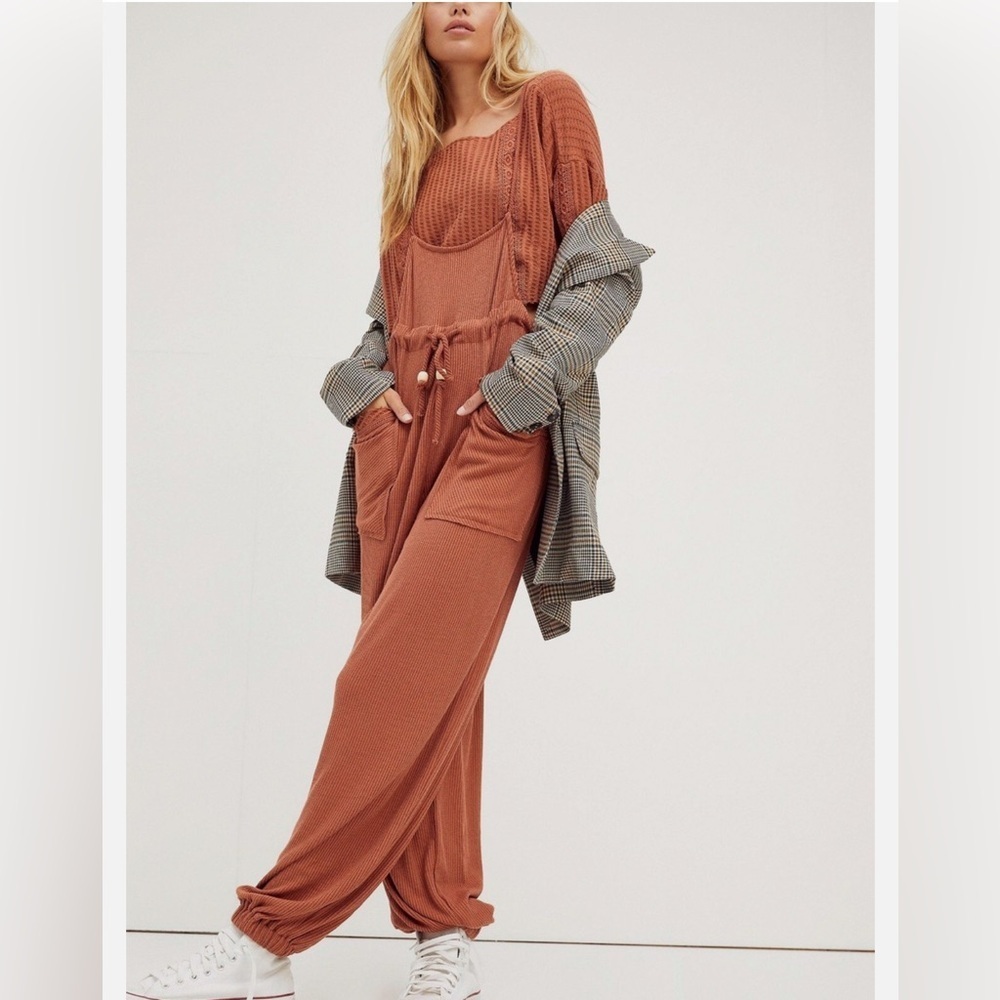 Free people Dylan knit jumpsuit